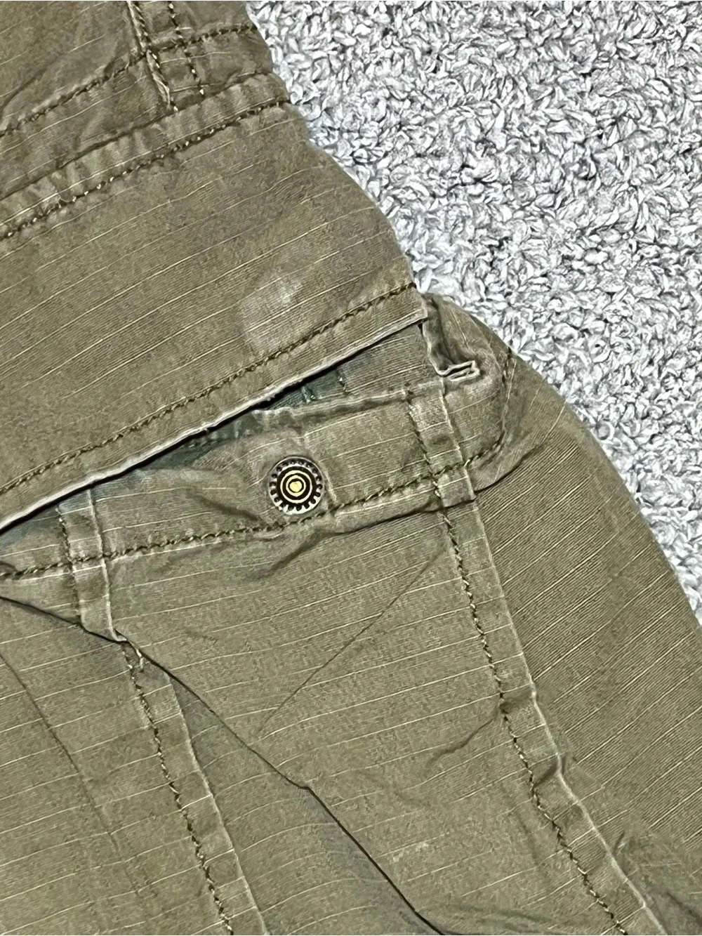 Polo Ralph Lauren Utility Surplus Ripstop Cargo Pants Mens 32X30 Green Slim Fit